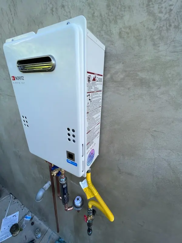 Tankless water heater installation for Ridgely homes